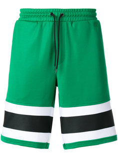 stripe detail drawstring shorts  Ami Alexandre Mattiussi