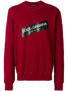 толстовка с логотипом Dolce &amp; Gabbana
