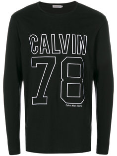 толстовка с логотипом  Calvin Klein Jeans