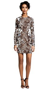 Black Halo Lively Mini Dress