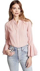 Birds of Paradis Victoria Bell Sleeve Top