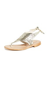 Cocobelle Tye Perforated Sandals