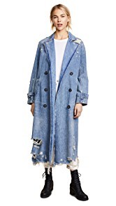 Denim x Alexander Wang Trench Coat