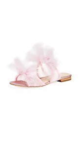 Isa Tapia Nocoleta Tulle Bow Slides