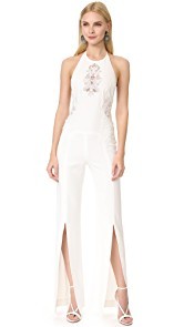 Jonathan Simkhai Multimedia Corded Jumpsuit