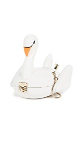 Kate Spade New York Checking In 3D Swan Pool Float Bag