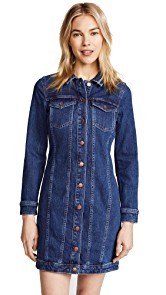 Madewell Denim Button Front Dress