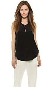 3.1 Phillip Lim Overlapped Side Seam Tank