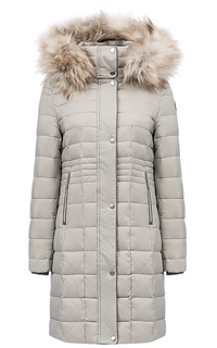 Пуховик с отделкой искусственным мехом S.Oliver Casual Women