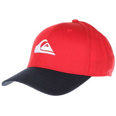 Бейсболка классическая Quiksilver Decades Rio Red