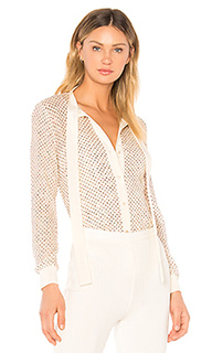 Топ с завязкой на шее embellished - Red Valentino