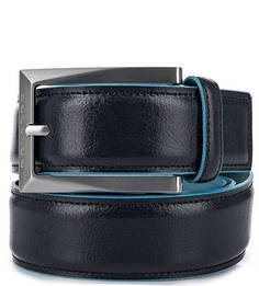 Двусторонний клжаный ремень с прямоугольной пряжкой Piquadro