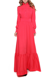 Длинное платье с застежкой на пуговицы MARICHUELL