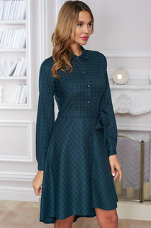 Полуприлегающее платье с застежкой на пуговицы Vittoria Vicci