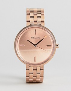 Наручные часы цвета розового золота Nixon Vix - Золотой