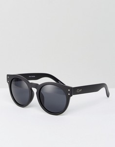 Солнцезащитные очки в черной оправе Quay Australia Invader - Черный
