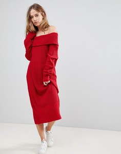Трикотажное платье Liquorish - Красный