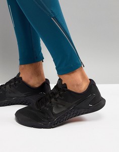 Черные кроссовки Nike Training Metcon 4 AH7453-001 - Черный