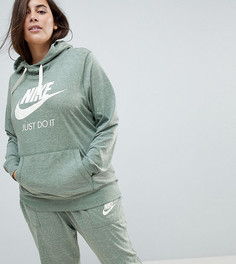 Зеленый спортивный худи Nike Plus - Зеленый