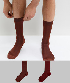 2 пары носков ASOS - Оранжевый