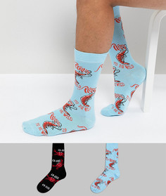 2 пары носков ASOS - Мульти