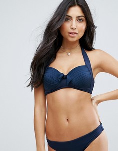 Бикини-топ с мягкими чашечками Seafolly - Синий