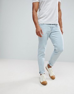 Светлые узкие джинсы ASOS - Синий