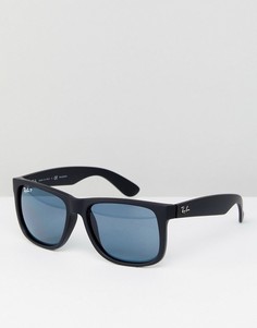 Вайфареры с поляризованными стеклами Ray-Ban 0RB4165 - 55 мм - Черный
