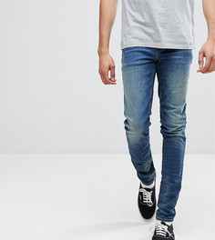 Синие джинсы скинни плотностью 12,5 унции ASOS TALL - Синий