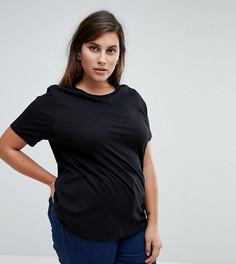 Футболка с круглым вырезом ASOS CURVE Ultimate - Черный