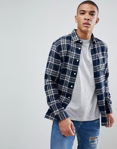 Рубашка классического кроя в клетку Jack &amp; Jones Originals - Темно-синий