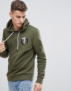 Худи с логотипом Jack &amp; Jones - Зеленый