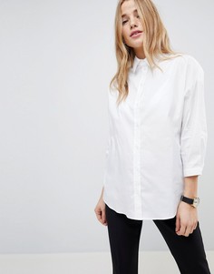 Рубашка ASOS Girlfriend - Белый
