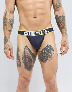 Черные/желтые трусы Diesel - Черный