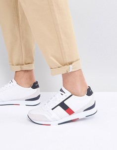 Белые кожаные кроссовки Tommy Hilfiger Leeds - Белый