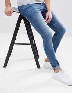 Синие джинсы скинни ASOS - Черный