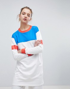 Oversize-свитшот колор блок Daisy Street - Белый