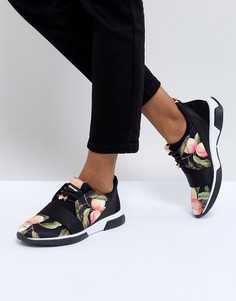 Кроссовки с принтом Ted Baker Cepap - Черный