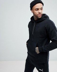 Черный худи на молнии Puma Archive 57567801 - Черный