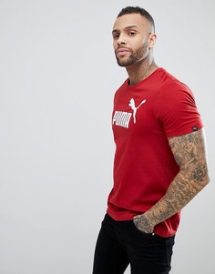 Красная футболка Puma ESS No.1 83824189 - Красный