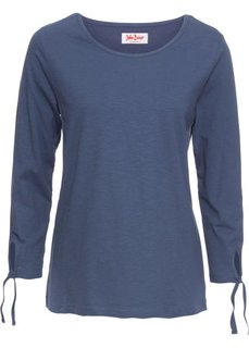 Футболка с рукавом 3/4 (индиго) Bonprix