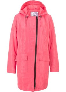 Куртка-парка для межсезонья на легкой подкладке (ярко-розовый) Bonprix