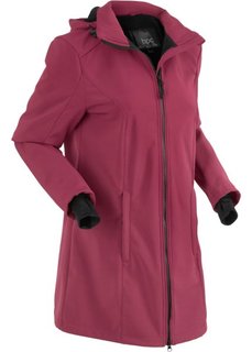 Куртка с плюшем (красный рододендрон) Bonprix