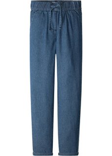 Джинсы Loose-fit (синий «потертый») Bonprix
