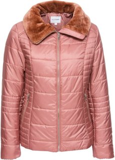 Стеганая куртка (дымчато-розовый) Bonprix