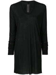 топ с V-образным вырезом  Rick Owens