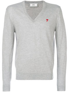 Ami de Coeur V neck sweater Ami Alexandre Mattiussi