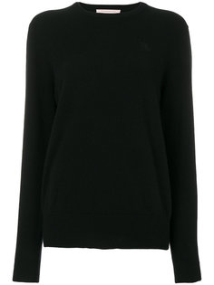 свитер с круглым вырезом и вышивкой K Christopher Kane