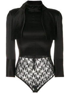 high neck fitted top  Nina Ricci