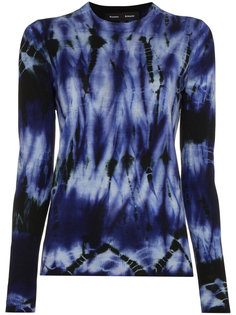 Merino Wool Tie Dye Crewneck top Proenza Schouler